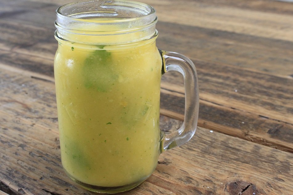 Mango munt smoothie met kokoswater recept foodblog