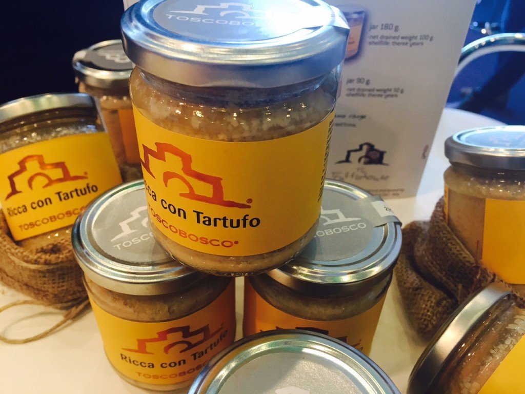 Rica con tartufo truffel in 4-kazensaus favoriet bellavita beurs Foodblog Foodinista november eetdagboek