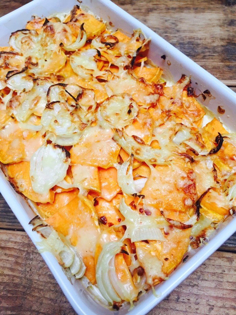 Zoete aardappel ovenschotel foodblog Foodinista
