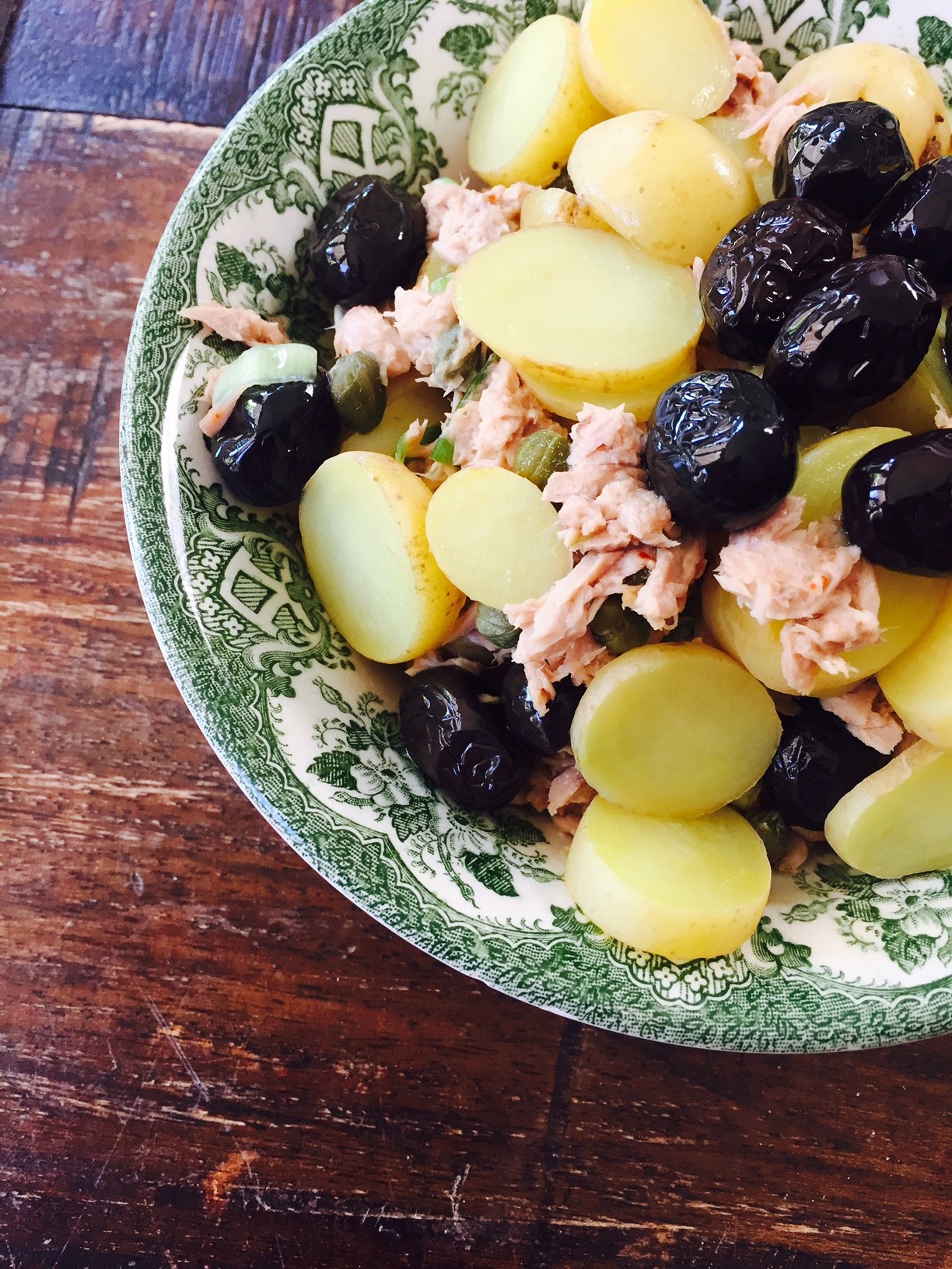 tonijnsalade met aardappeltjes recept van foodblog Foodinista