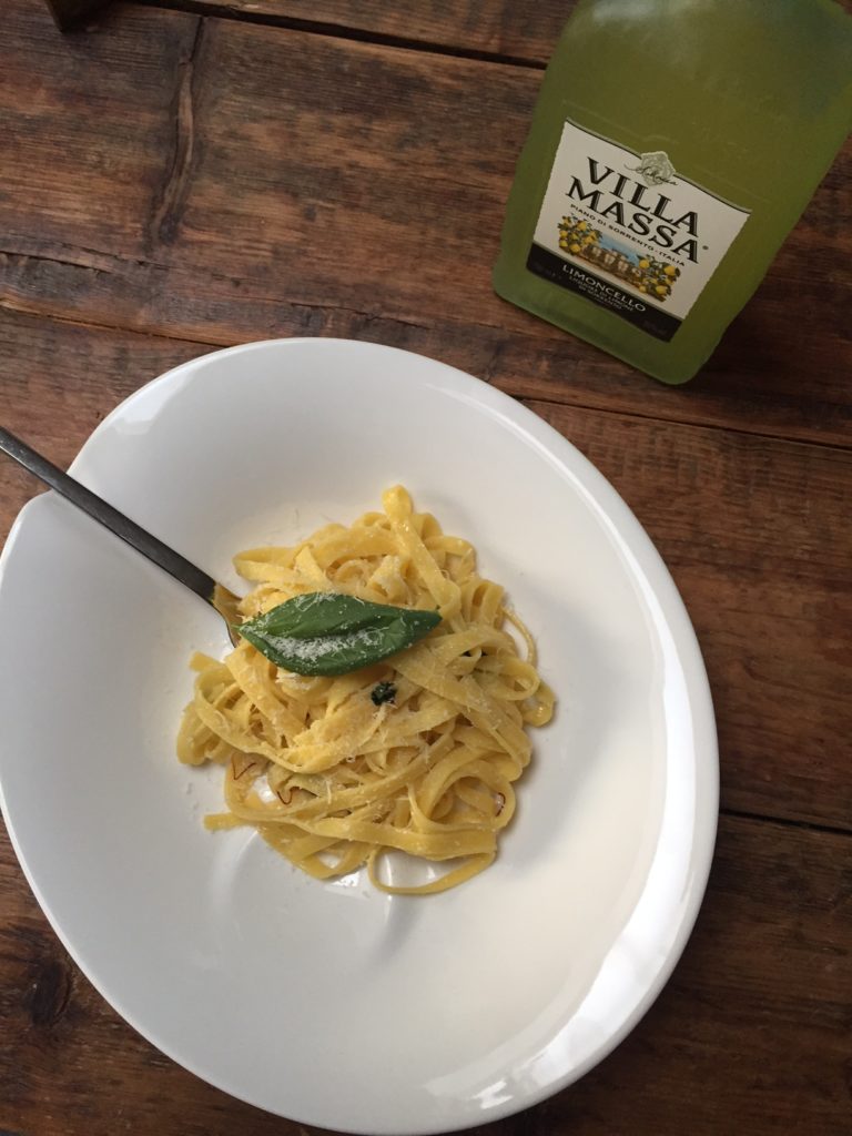 Pasta met saffraan en limoncello recept van foodblog Foodinista