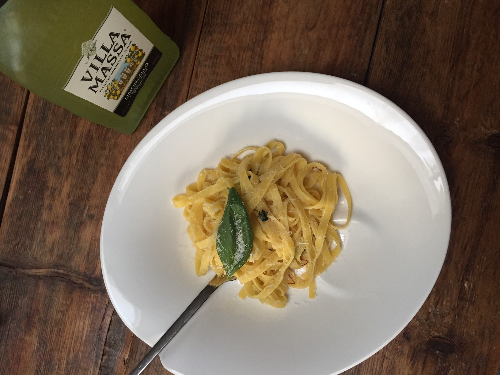 Pasta met saffraan en limoncello recept van foodblog Foodinista