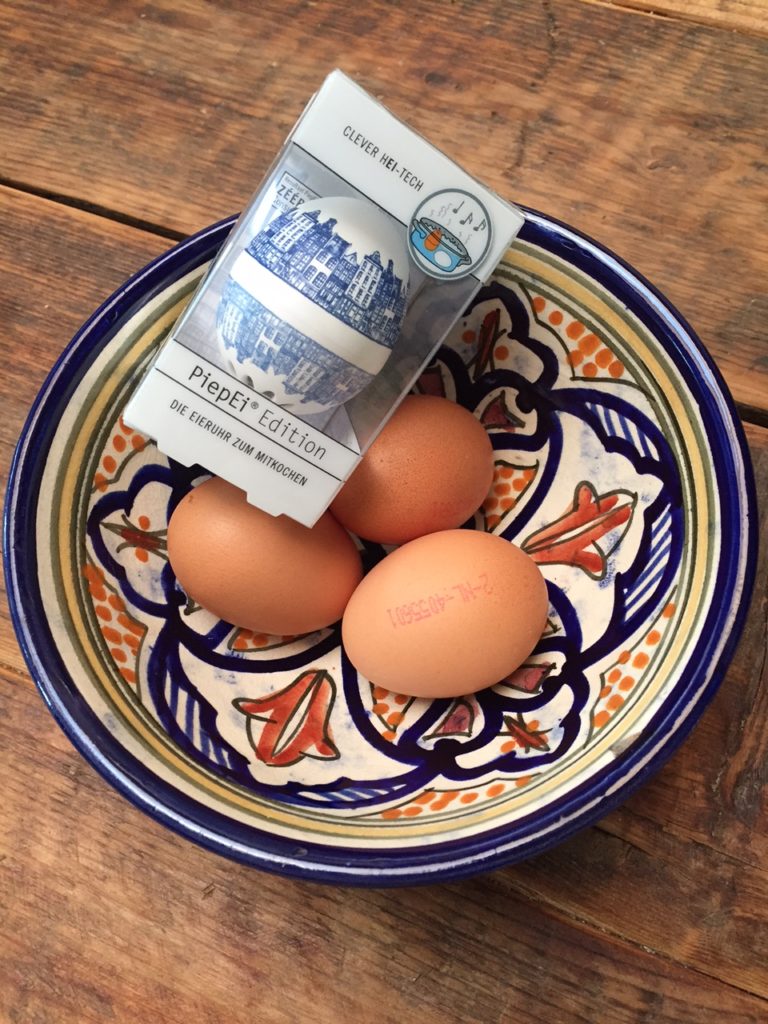 Piepei Delfts blauw voor perfecte eieren getest door foodblog Foodinista