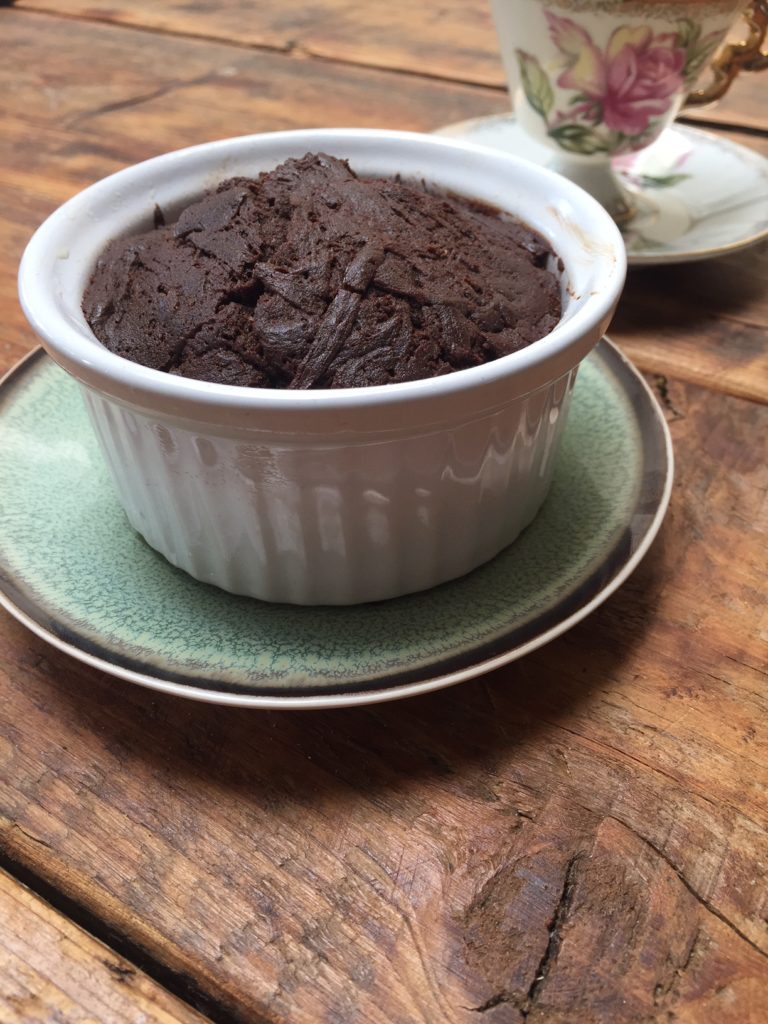 Smeuïge brownie in een cup recept van foodblog Foodinista