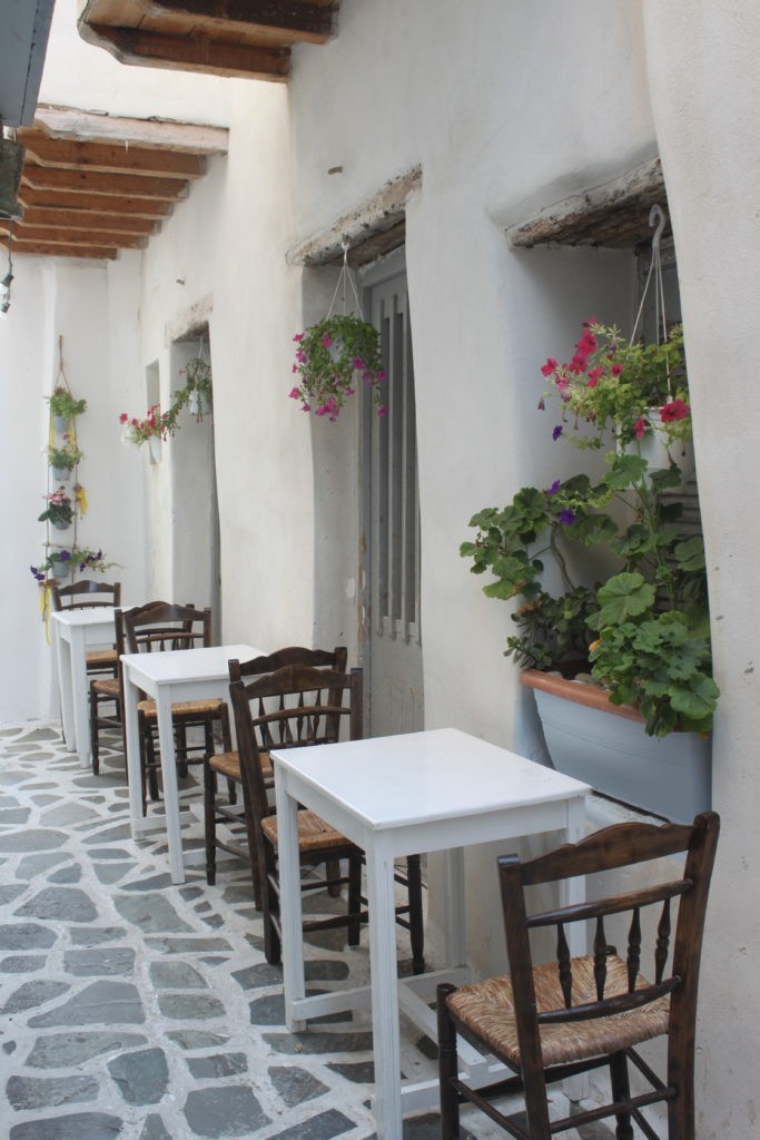 Dineren bij restaurant Metaxa Old Market Naxos Cycladen Griekenland Foodblog Foodinista