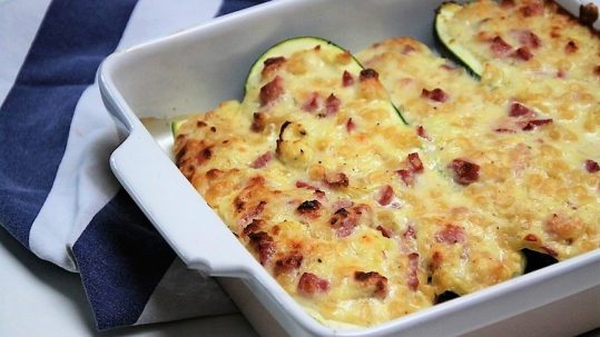 Courgette Carbonara ovenschotel foodblog Foodinista