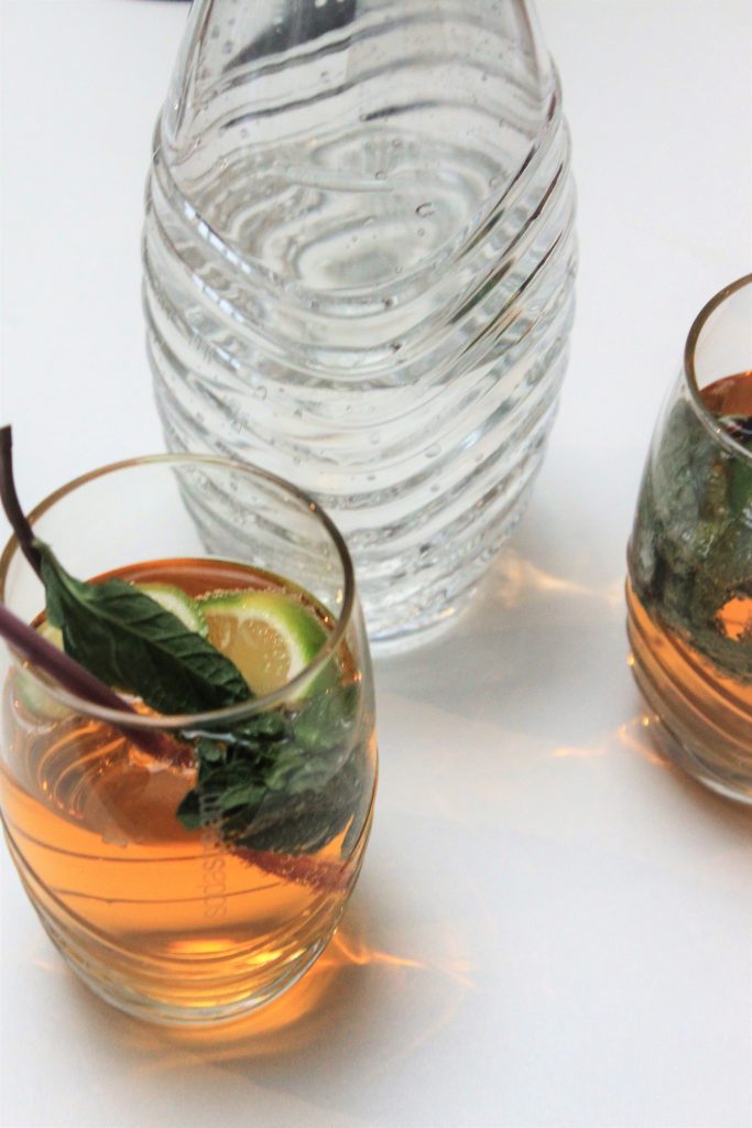 Alcohol vrij appel spritzer recept met de Soda Stream foodblog Foodinista