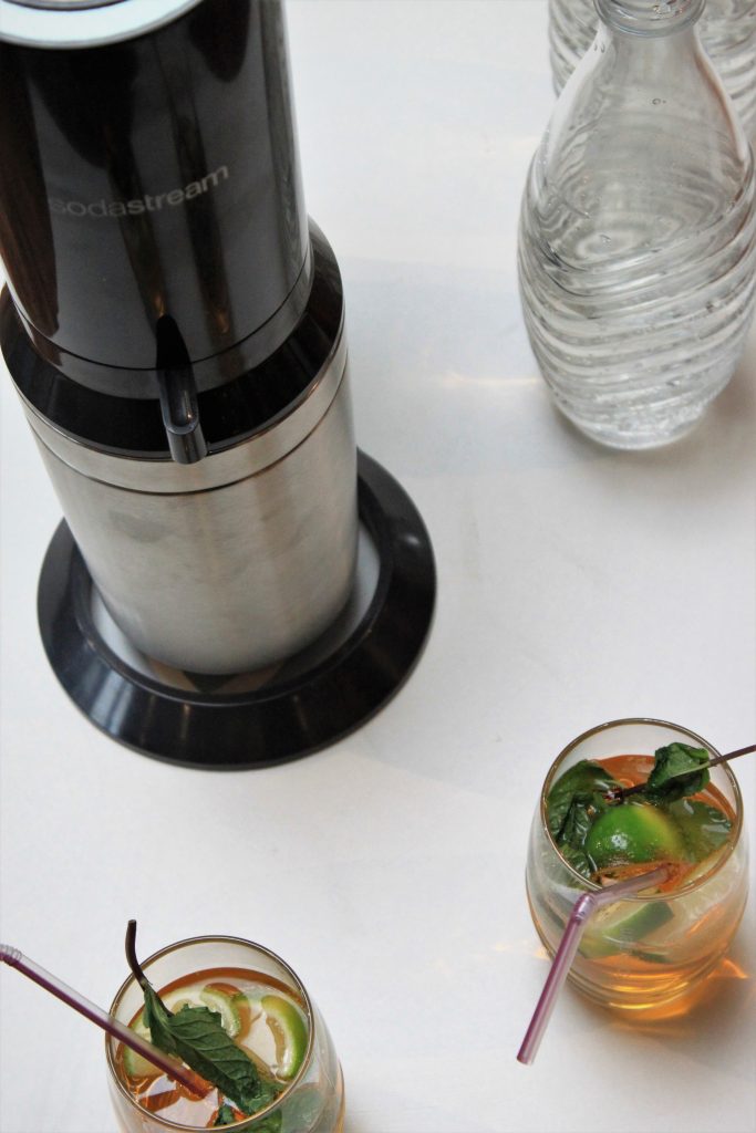Alcohol vrij appel spritzer recept met de Soda Stream foodblog Foodinista