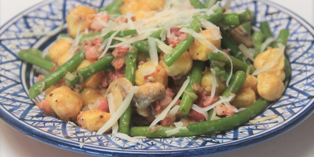 Sperziebonensalade met spekjes recept van Foodblog Foodinista
