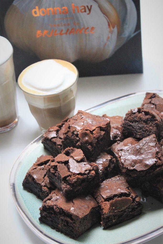 Choc chunck brownies Donna Hay Basics to Brilliance Foodinista