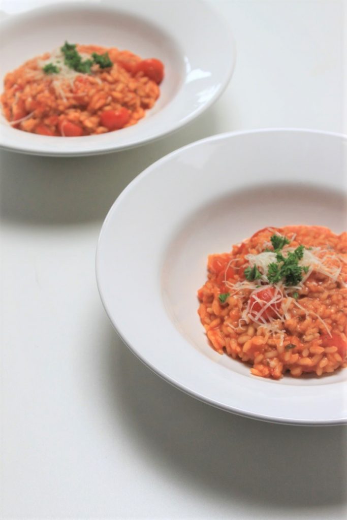 Tomatenrisotto recept Foodblog Foodinista