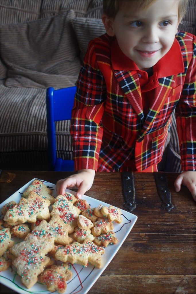 Recept kerstkoekjes met vanille en glitters Foodblog Foodinista kerstrecepten