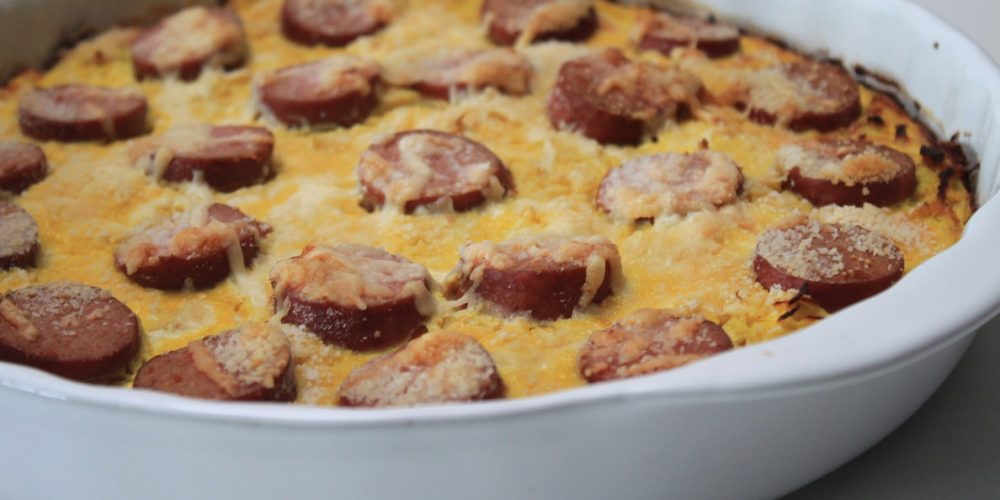 Frittata met zuurkool en rookworst recept van Foodblog Foodinista