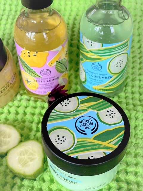 Verwennerij met Komkommer en Citroen van Bodyshop + Winactie! - Nieuwe Cool Cucumber en Zesty Lemon
