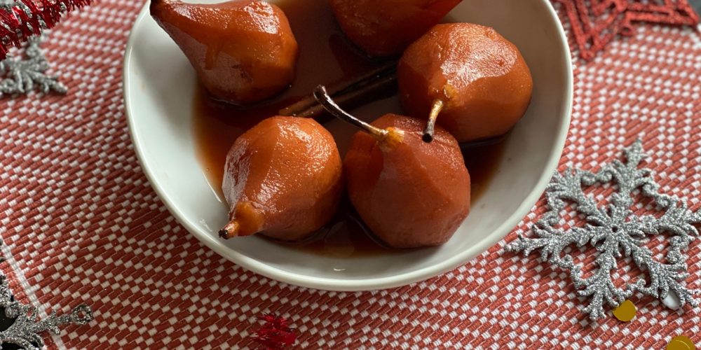 Stoofpeertjes recept bereid in Port - Foodblog Foodinista
