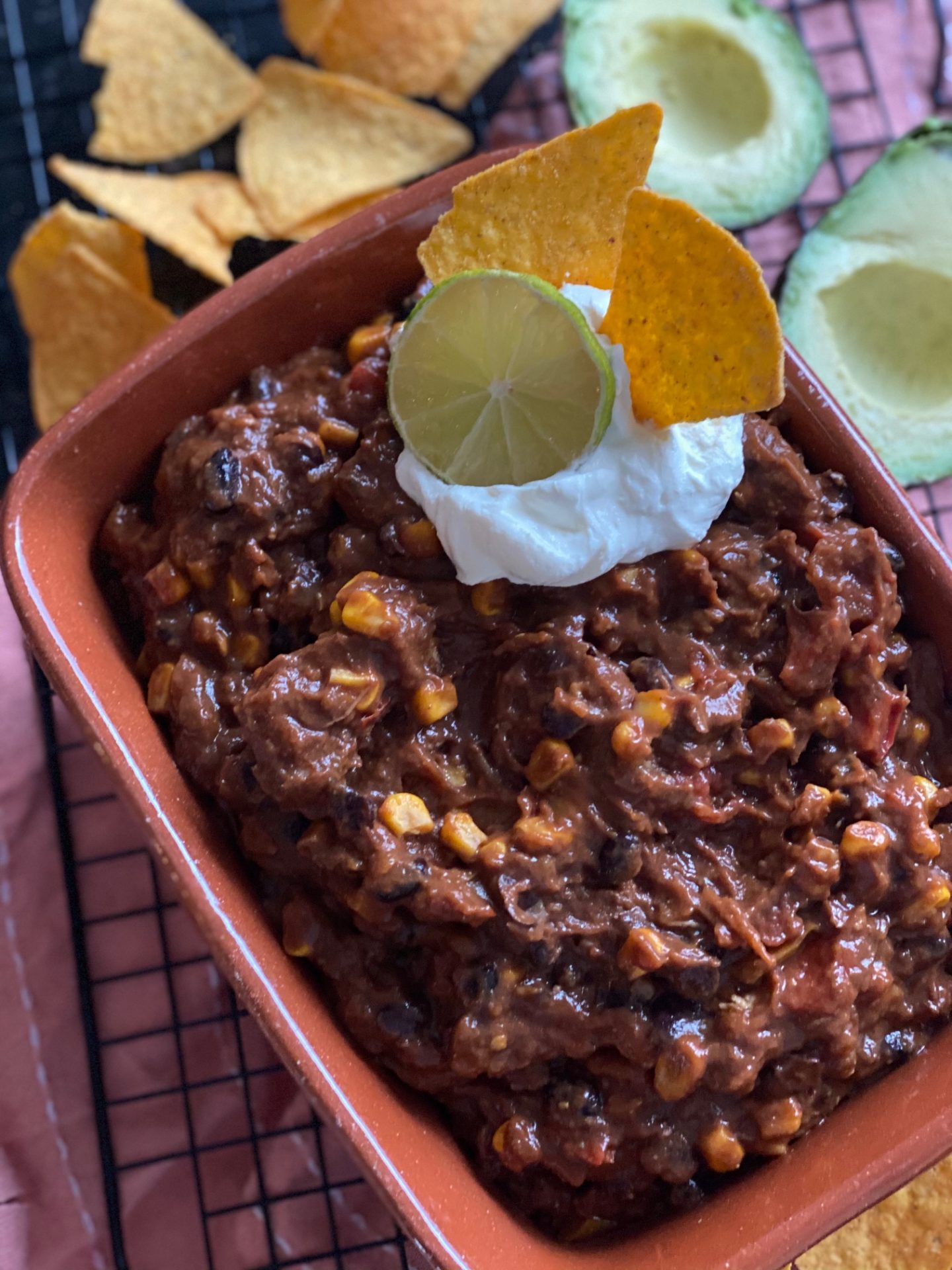 Mexicaans stoofpotje met rundvlees, bonen, mais en heel veel smaak! - Recept van Foodblog Foodinista