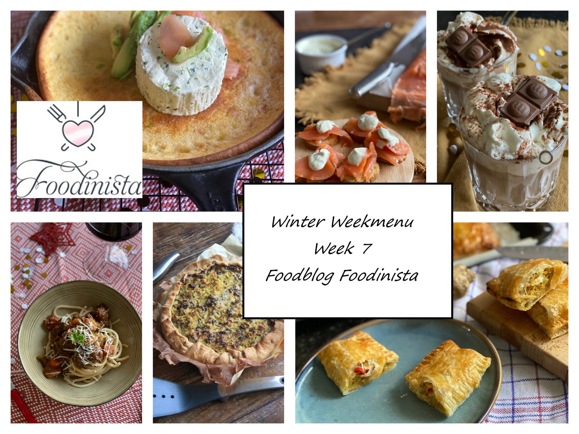 Foodblog Foodinista weekmenu – Wat eten we deze week? – Weekmenu Week 7 Winter 2021