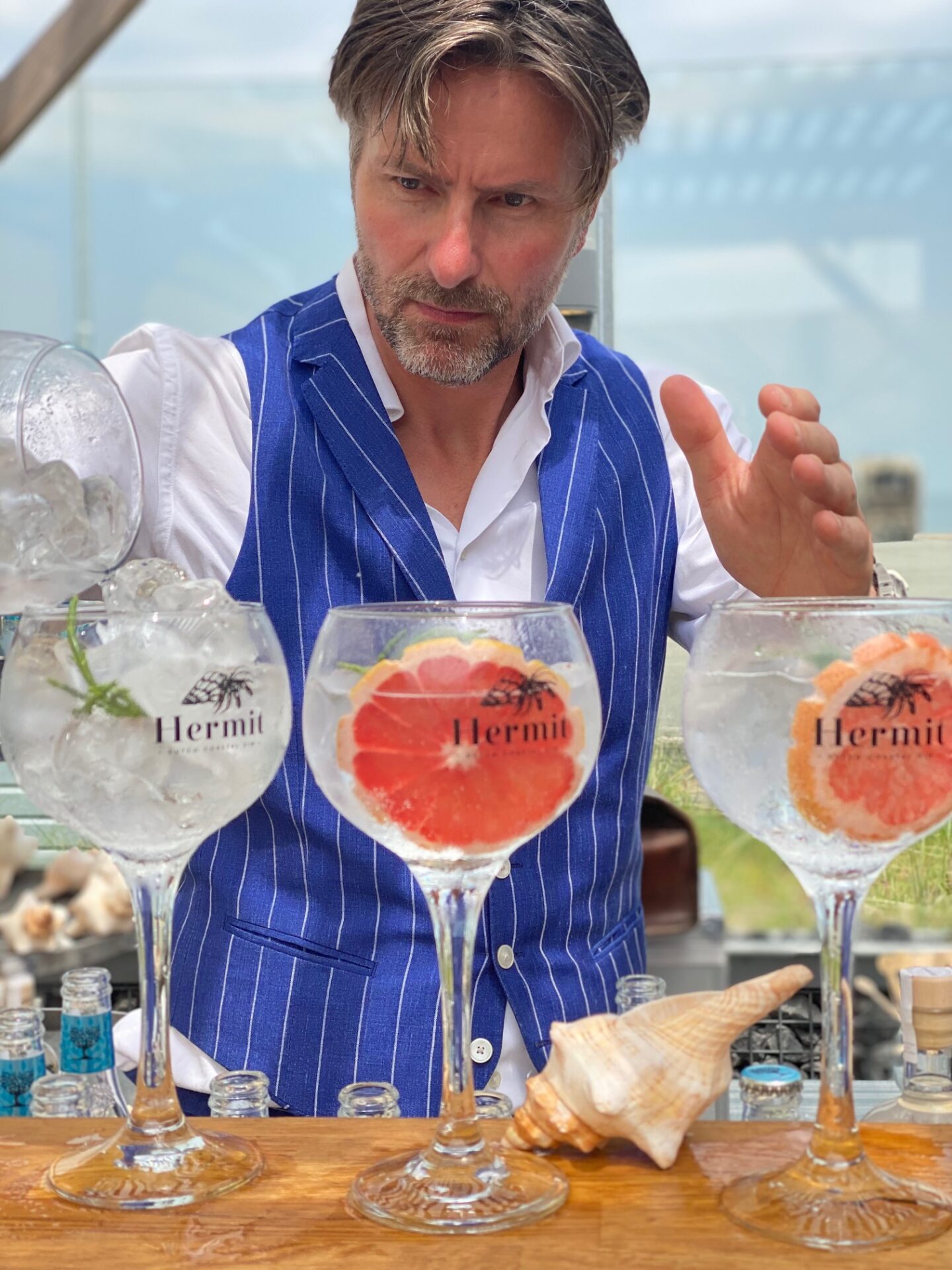 Gin Tonic en Fruit de Mer bij Seafarm - Dagje Zeeland