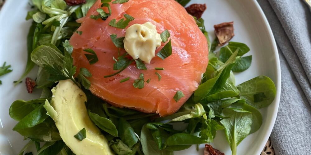 Zalmbonbon met kruidenroomkaas - Foodblog Foodinista