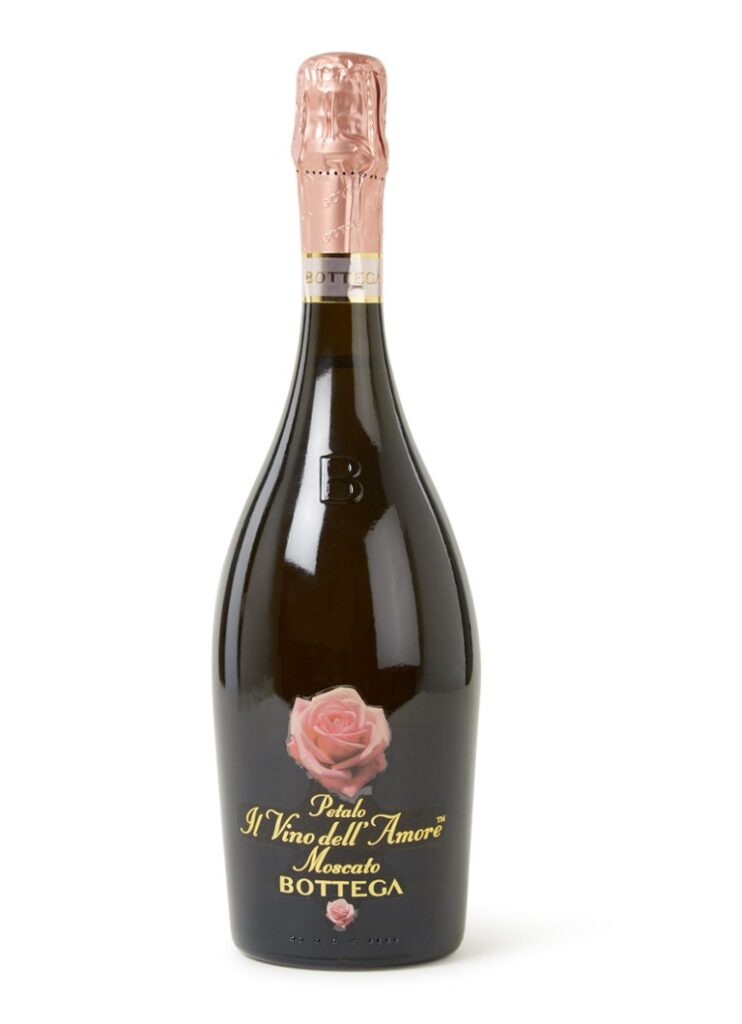 Roze Moscato wijn - Cadeautjes voor Valentijnsdag - Valentijns Tips van Foodinista