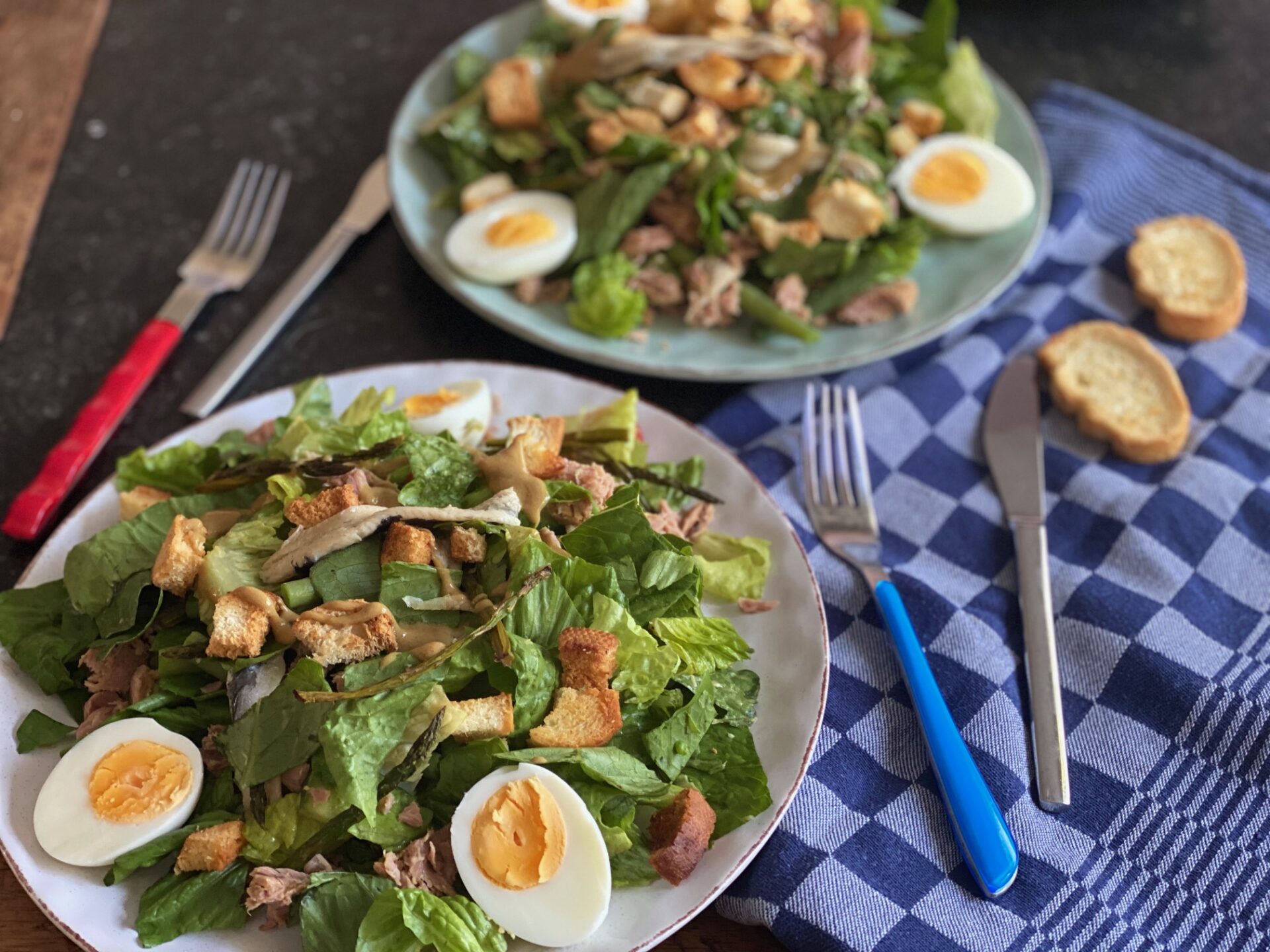 Salade Nicoise - Met kook tips - Lekker voor thuis en meenemen op warme dagen - Foodblog Foodinista