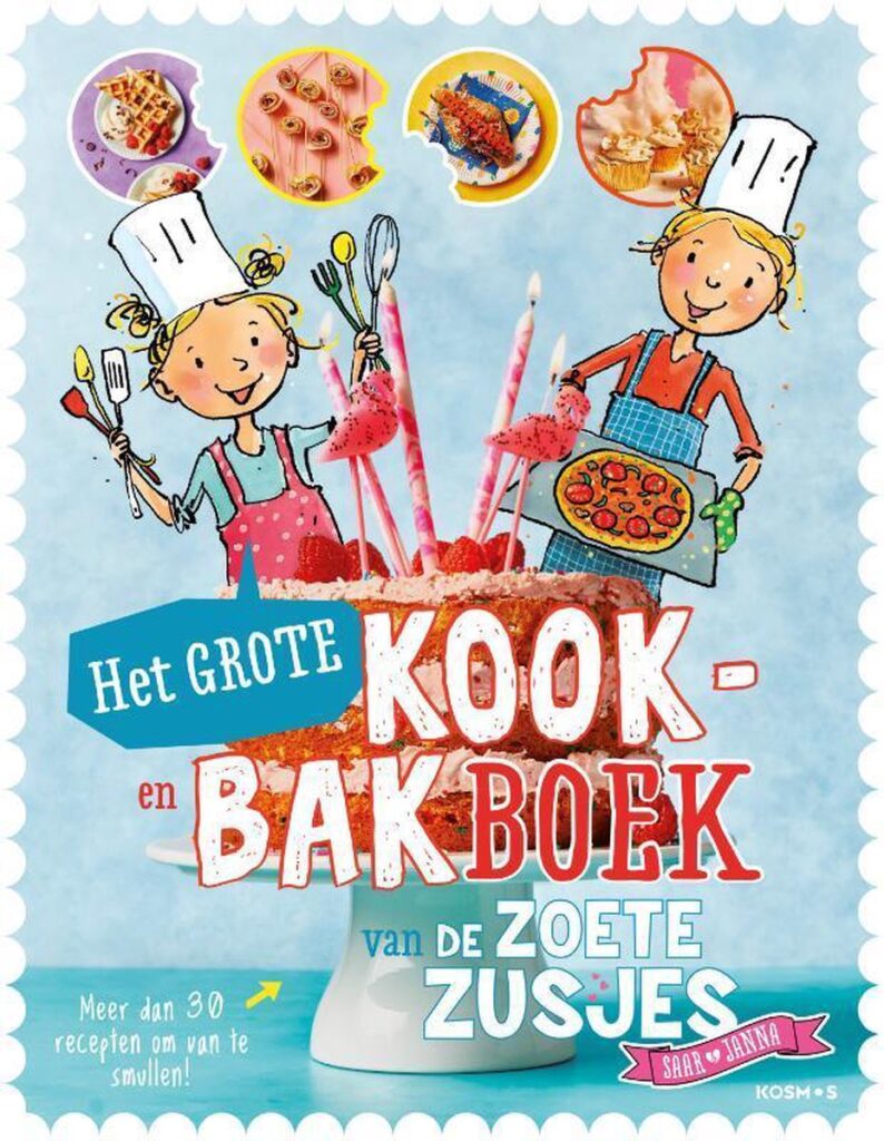 Kookboek De Zoete Zusjes - Zomervakantie cadeautjes tips voor kinderen - Foodblog Foodinista
