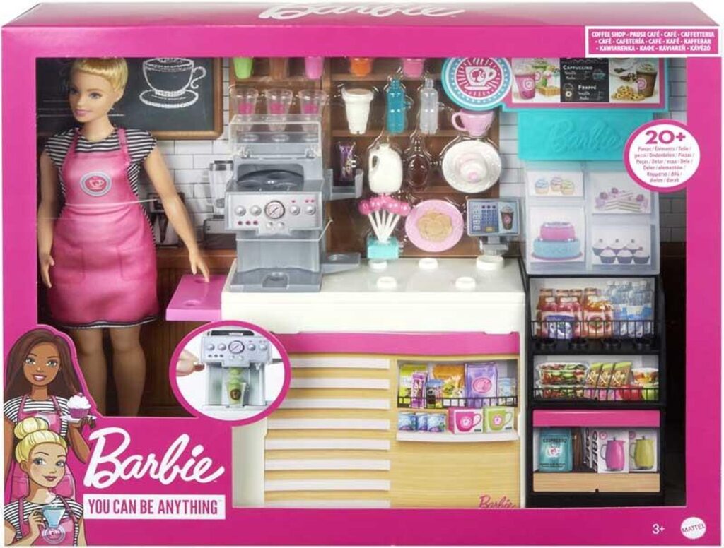 Barbie koffie café - Cadeautjes voor een mini foodie tips van Foodblog Foodinista