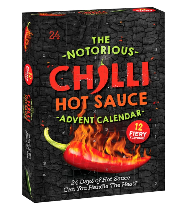 Adventskalender chili hot sauce - bijzondere adventskalender tips - Foodinista Foodblog