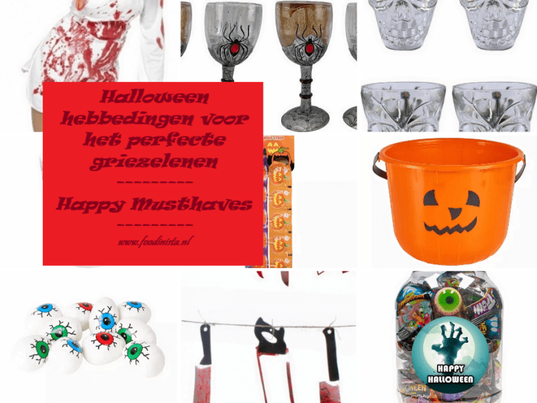Halloween tips en hebbedingen - 25x Favorieten - Foodinista