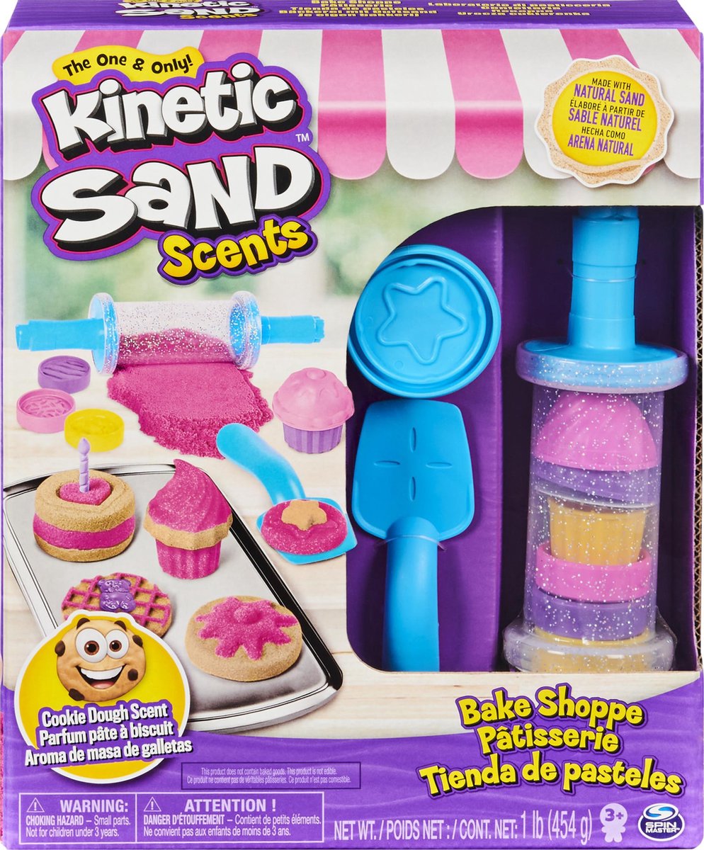 Speelgoed tips voor mini foodies - Koekjes bakken met kinetisch zand - Tips van Foodblog Foodinista