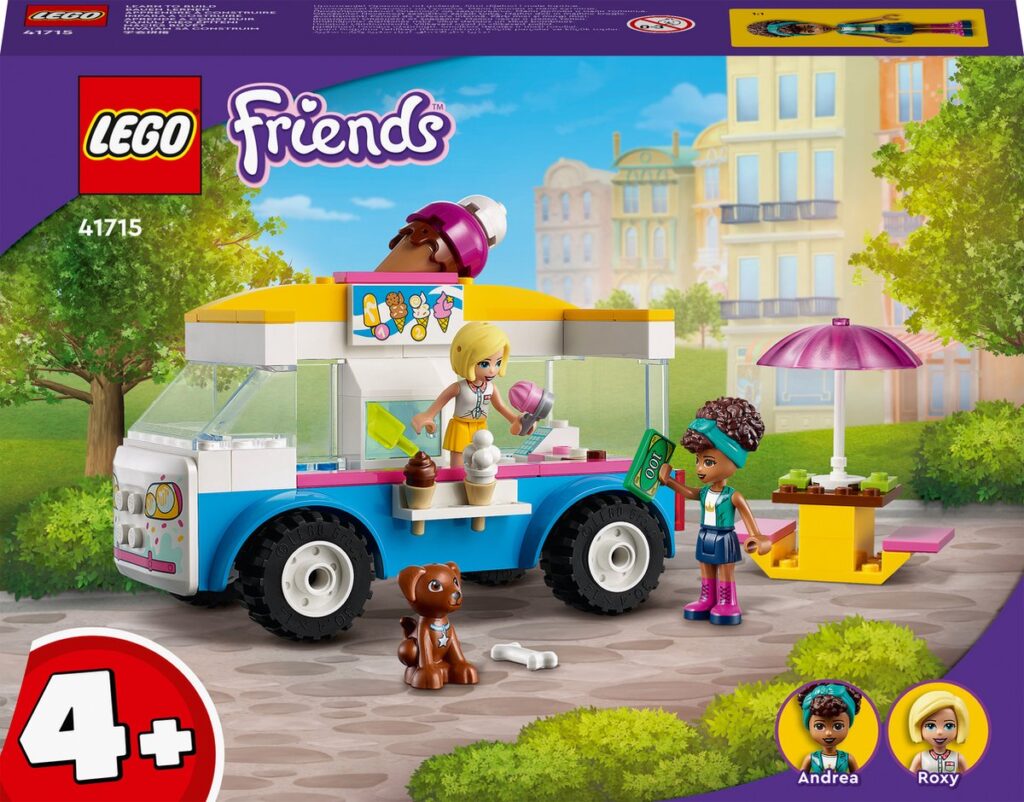 Feestdagen cadeautjes voor mini foodies - Lego Friends cadeautjes voor meisjes ijswagen - Cadeautjes tips van Foodblog Foodinista