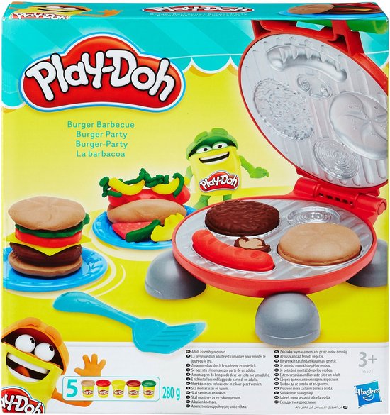 Barbecue klei set met Play-Doh barbecue - Spelen met klei cadeautjes ideeën - Foodblog Foodinista