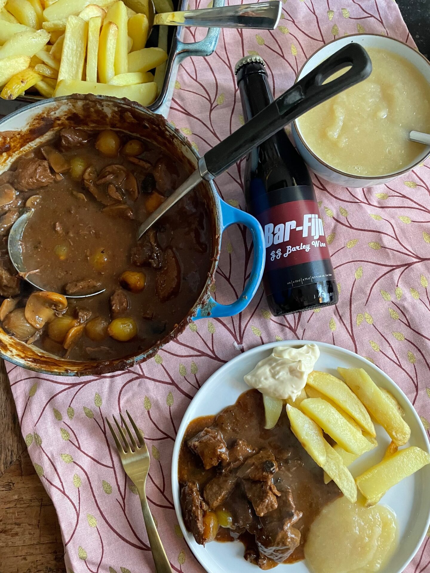 Stoofpot recept met rundvlees en barley wine - Foodblog Foodinista