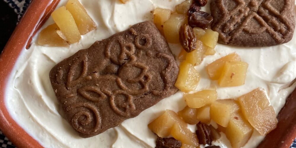 Appeltaart tiramisu met speculaas - Foodblog Foodinista