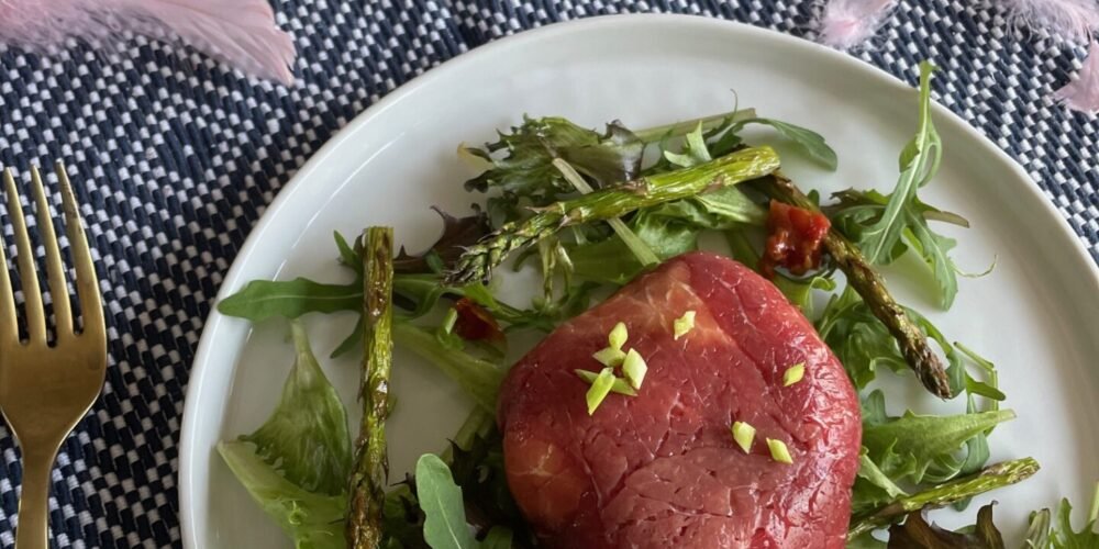 Carpaccio bonbon met truffel eiersalade - Foodblog Foodinista