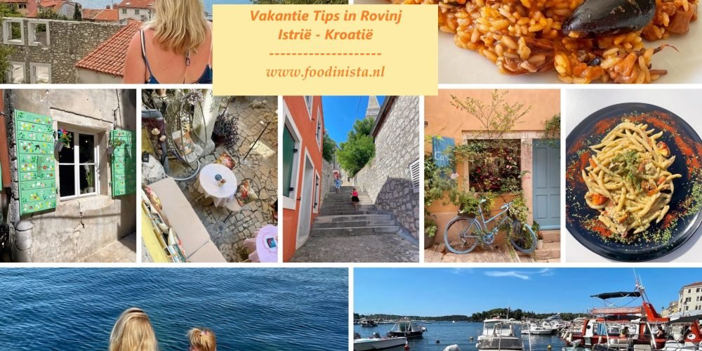 Vakantie in Rovinj tips - Wat is er te zien en doen - Istrië Kroatië - Foodinista