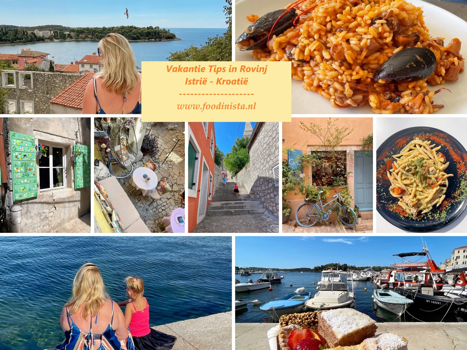Vakantie in Rovinj tips - Wat is er te zien en doen - Istrië Kroatië - Foodinista