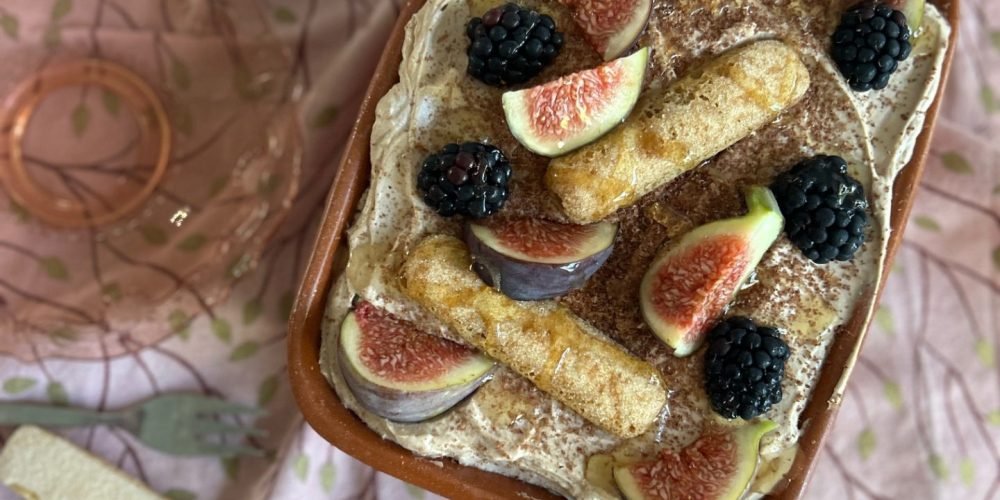 Herfst Tiramisu met vijgen en bramen - Foodblog Foodinista