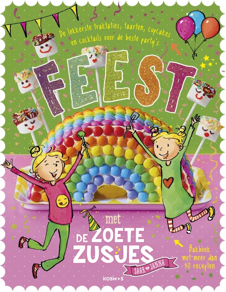 Feest Kookboek van de Zoete Zusjes - Kookboeken tips voor de Kerstvakantie - Foodblog Foodinista