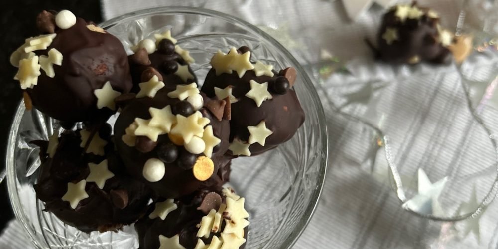 Chocolade cheesecake truffels Licor43 Crème Brûlée - Foodinista