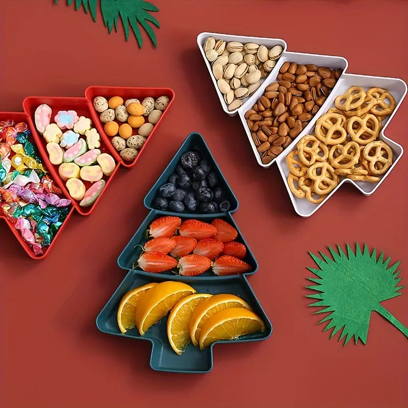 Kerst hapjesschaal in kerstboom vorm - Kersttafel dekken in kersstijl - Tips van Foodinista