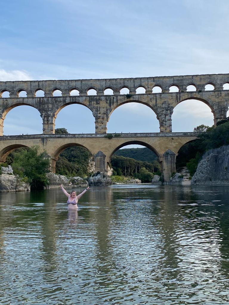 Picknicken en spectaculaire show bij Pont du Gard Nimes