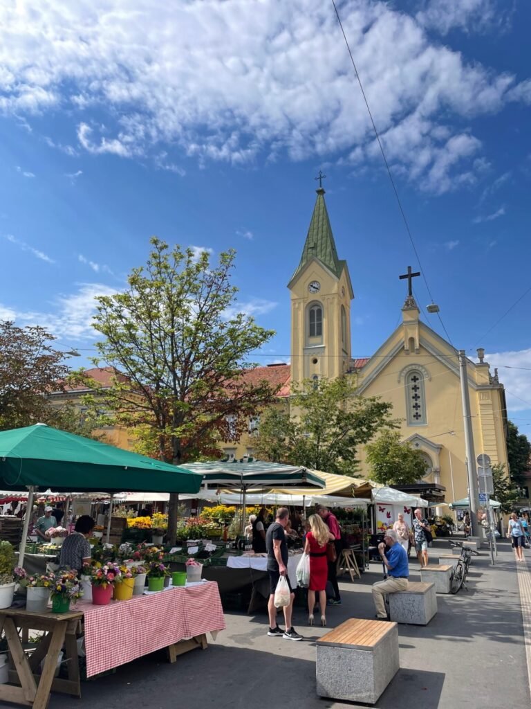 Boerenmarkt in Graz - Reis tips in Graz - Foodblog Foodinista in Oostenrijk