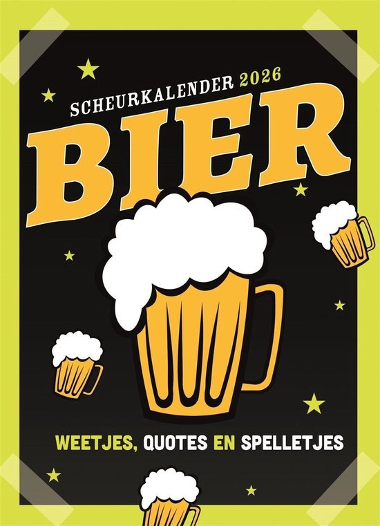Bier scheurkalender 2026 - De lekkerste scheurkalender tips in 2026