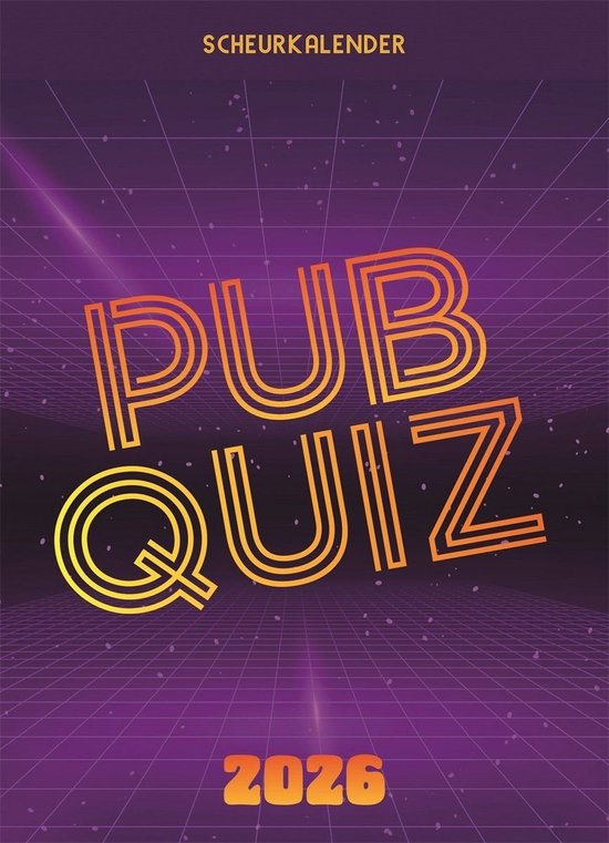 Pubquiz 2026 scheurkalender - De leukste scheurkalenders van 2026 - Cadeau tips 2026