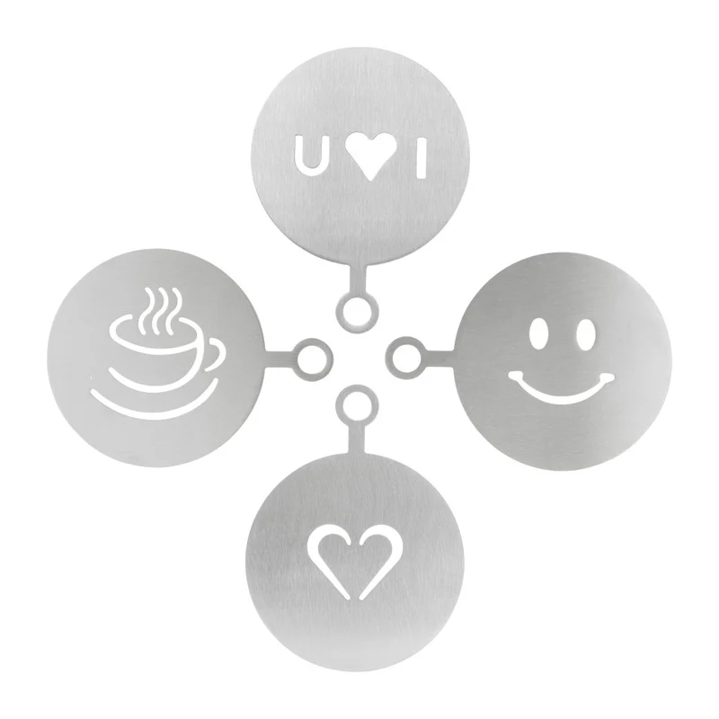 Kleine cadeautjes voor de feestdagen - Koffie sjabloon voor koffie en warme chocolademelk - Tips voor de feestdagen van Foodinista